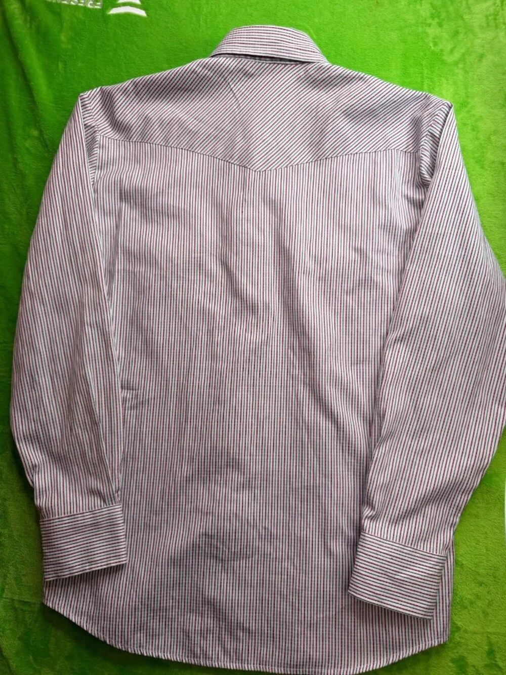 Vintage Liquid Western Pearl Snap Shirt Sz L Striped - Picture 2 of 7
